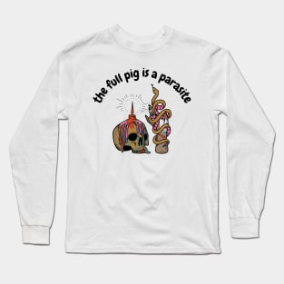 PIG PARASITE - Weird Bad Translation Error Long Sleeve T-Shirt